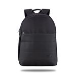 Mila BP-TX100 Serisi 15,6 inch, Su Geçirmez Kumaş ve Su Geçirmez fermuar Notebook, Laptop, Macbook Sırt Çantası -Siyah