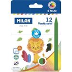 Milan 022R12 Plastipastel 12'li Mum Pastel Boya