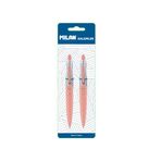 Milan 1765649120 Silver 2'li Blister Mavi Tükenmez Kalem