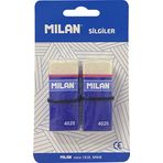 Milan 4020 Karton Kılıflı 2'li Silgi
