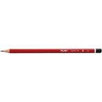 Milan 80001 Graphıte Hb 112 Kurşun Kalem 12'li - Yok - Kırmızı