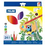 Milan 80024 Colours Altigen 24'lü Kuru Boya Kalemi