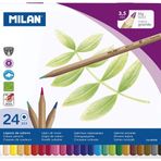 Milan 80058 24 Renk Kuru Boya Kalemi