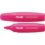 Milan Fosforlu Kalem Capsule Fluo Pembe 12 Li