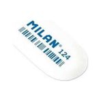Milan Oval Silgi - Beyaz