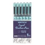 MILAN WRITECH W-704 LIQUID FINELINER KALEM - 6'LI