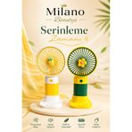 MİLANO BEAUTYS Meyve Tasarımlı Mini El Masa Fanı 3 Kademeli Sessiz Taşınabilir Vantilatör KARIŞIK GÖNDERİLİR.