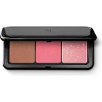 Milano Kıko Milano Multi Finish Trio Blush & Bronzer Palette 03 | Yüz Paleti, 1 Bronzlaştırıcı ve 2 Allık, Mat ve Metalik Kaplama