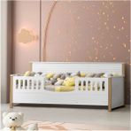 Milano Via Montessori Karyola Bebek Montessori 96 x 196 cm - Beyaz - RENK