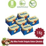 Milat Çikolata Milat My Miss Fındık Dolgulu Baton Çikolata 1 Kg - 1 Adet