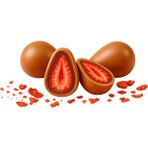 Milat Çikolata Milat Sütlü Çikolatalı Çilek Draje 500 g - 1 Adet