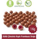 Milat Sütlü Çikolata Kaplı Frambuaz Draje 1 Kg