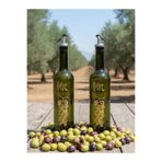 Milea 2 li 750 ml Modern Yeşil Cam Zeytinyağı Ayçiçek Yağı Sirke Limonluk Yağdanlık Mutfak Seti