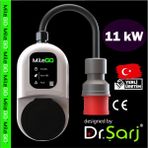 Milego 11Kw Şarj İstasyonu Taşınabilir Elektrikli Araç Şarj Cihazı Ce Sertifikalı