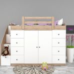 Miles Dolaplı Maxi Ranza Mdf - Beyaz - 100 x 100 cm