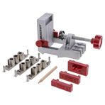 Milescraft 1334 Joint Master Kendinden Sıkmalı Alüminyum Dübel Jig, 6mm 8mm 10mm Dübel Pimleri İçin