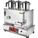 Miletto 3 Demlik Doğalgazlı (Ce Belgeli) Pleytsiz Çay Ocağı 33 Lt