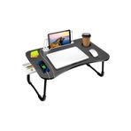 miletus Laptop Standı Usb'li Çekmeceli Çocuk Çalışma Sehpası Yatak Sehpası Ders Çalışma Masası Ders Masası S