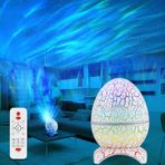 MILFECH LED yıldızlı gökyüzü projektörü, Bluetooth hoparlörlü Galaxy projektör ışığı, uzaktan kumandalı gece lambası, 19 beyaz gürültü, Aurora efektleri, zamanlama ve yıldızlar, çocuklar, yetişkinler için