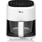 Miline Cam Hazne 4Lt Airfryer Sıcak Hava Fritözü
