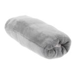Milisten 1 Bilgisayar el ısıtıcı yastık pil susturucular ısıtmalı manşon el ısıtıcısı kablosuz hand warmer El ısındırıcı ısıtma elleri daha sıcak eller için kış ısıtıcısı flanel Grey