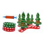 Milisten 1 Takım Noel Ağacı Yüzük Toss Oyunu Noel Oyunu Parti Oyunları Malzemeleri