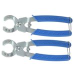 Milisten 2 Adet Kafes Mandal Pensesi Tavşan Tavuk Köpek Çit Montaj Aracı Boy Çok Fonksiyonlu Yemlik Çit Pense Seti