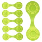 Milisten - Dayanıklı Pvc Ve Mıknatıslı Yansıtıcı Klipsler - 6 Adet Okul Çantası Yansıtıcısı Sırt Çantaları Köpek Tasmaları Gece Güvenliği Ve Dekoratif Kullanım Için İdeal