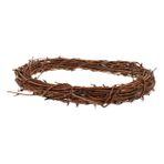 Milisten kamış yüzük Noel çelengi için DIY el sanatları tabanı dal dalı çelengi Sarmal çiçek çemberi DIY Noel çiçek halkası DIY rattan çelenk çerçevesi çelenk şube dal ahşap Coffee
