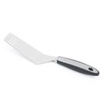 Milisten Paslanmaz Spatula mutfak turner metal mini çeşni şişeleri küreği döndürücü çekpas pişirme aracı peynir küreği Teppanyaki Paslanmaz çelik mutfak eşyaları kazıyıcı spatula