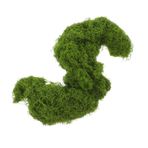 Milisten Simüle edilmiş yosun çimi yetiştiriciler için sahte yosun simüle yosun taklit yosun Süs bitkisi Yeşil dekorasyon yeşil bitkiler dekorasyon yapay sahte yosun çim naylon Green