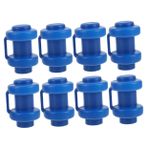 Milisten Trampolin Korkuluk Üst Kapağı - 8 Adet Plastik Trampolin Parçası - & Takması Kolay