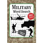 Military Word Search Puzzle Book: Word Searches with Easy to Read Print about Military, Armed Forces, Army and More | 6x9 inches, 110 pages | Gifts for Vacations, Holidays and Relaxation Time