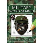 Military Word Search Puzzle Book: Word Searches With Easy To Read Print About Military, Navy, Air Force and More | 6x9 Inches, 110 Pages | 55 puzzles...Gift For Vacations and Holidays.