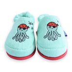 Milk Moo Soft Cuddles Çocuk Ev Terliği Denizci Ahtapot (Turkuaz)