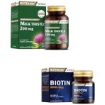 Milk Thistle 60 Tablet + Biotin 5000 Mcg 30 Tablet