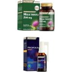 Milk Thistle 60 Tablet + Propolis Boğaz Spreyi 30 ml