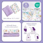 Milk&Moo Müslin Örtü 2'Li Set Milk&Moo Friends