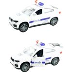Milky Ada Toys Sürtmeli Ambulans Polis İtfaiye Jandarma Açılır 3 Kapı Mavi Beyaz Kırmızı Renk Oyuncak Araba
