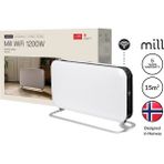 Mill Elektrikli Taşınabilir Konvektör Isıtıcı Wi-Fi Bağlantılı 1200W