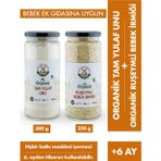 Mill More 250 gr Organik Ruşeymli Bebek İrmiği + 300 gr Organik Tam Yulaf Unu