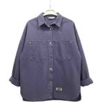 Milla Pamuklu Renkli Denim Ceket (Gömlek Tipi) - 40 R - 533-Mor