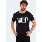 Mille Kauko Siyah Erkek T-Shirt