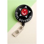 MİLLENEX Özel Güvenlik Kart Tutucu Buton Yoyo Yaka Kartığı Kart Tutucu Yoyo Kartlık-MBB-Y159