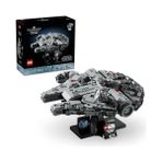 Millennium Falcon 75375 – Yetişkin Kadınlar ve Erkekler Için Yılbaşı Hediyesi Fikri, Sergileme Standı Içeren Koleksiyonluk Yaratıcı Dekoratif Sergileme Modeli Yapım Seti (921 Parça) - standart