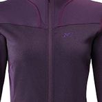 MILLET Bayan Seneca TECNO HOODIE W Sweatshirt, Siyah Böğürtlen/Siyah Böğürtlen, XS