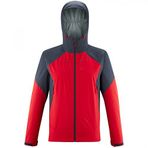 MILLET Fitz Roy III JKT M Hardshell erkek ceketi, su geçirmez ve nefes alan Dryedge membran, dağcılık, yürüyüş, trekking, Lifestyle Rouge/Safir XL