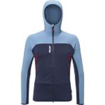 Millet Fusıon Grıd Jkt Erkek Kapşonlu Polar Ceket Tam Fermuar MIV9024 N9302 - 2XL - Çok Renkli