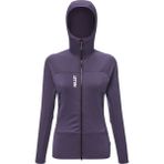 Millet Fusıon Grıd Kadın Polar Kapşonlu Ceket MIV9032 N9332 - Mor