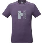 Millet Kamet Map Tişört Erkek MIV10781 N9332 - 2XL - Mor